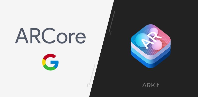 ARKit and ARCore