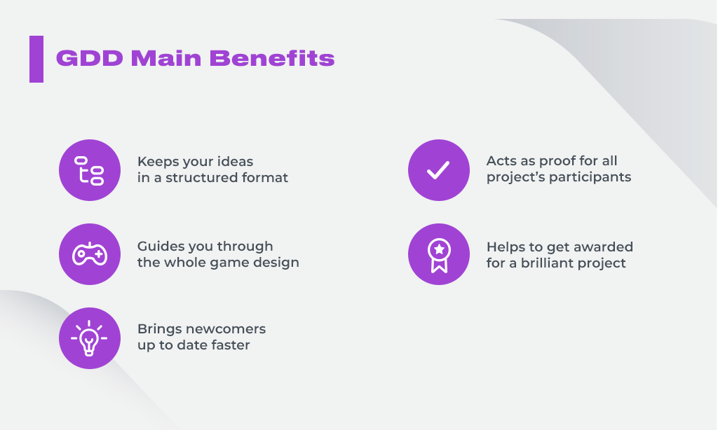 Game Design Document Benefits