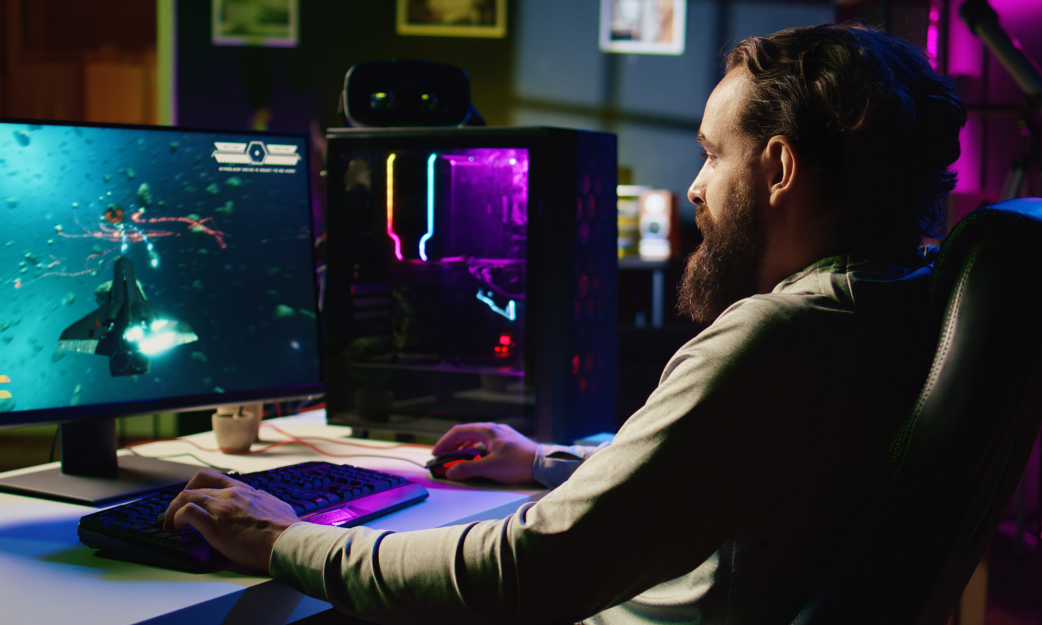 game world design and asset creation