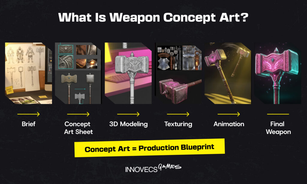 What Is Weapon Concept Art?