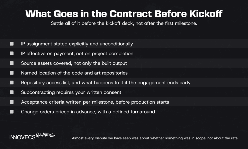 Eight contract terms to settle before kickoff