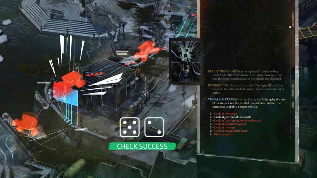 Disco Elysium skill check