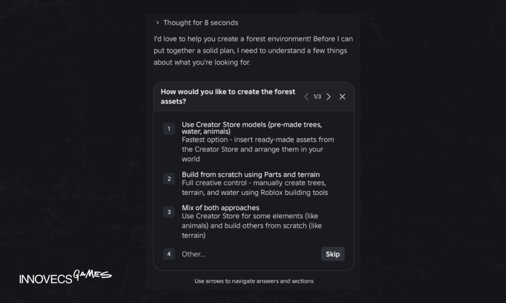 Roblox Assistant Planning Mode