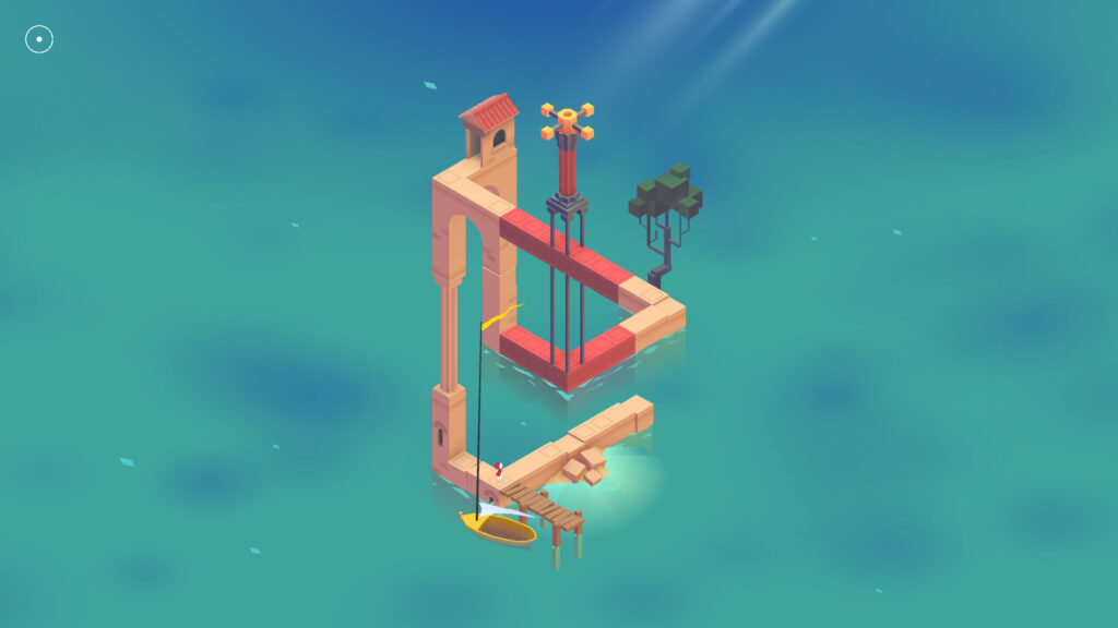 Monument Valley 2 impossible tower built from shifting geometry